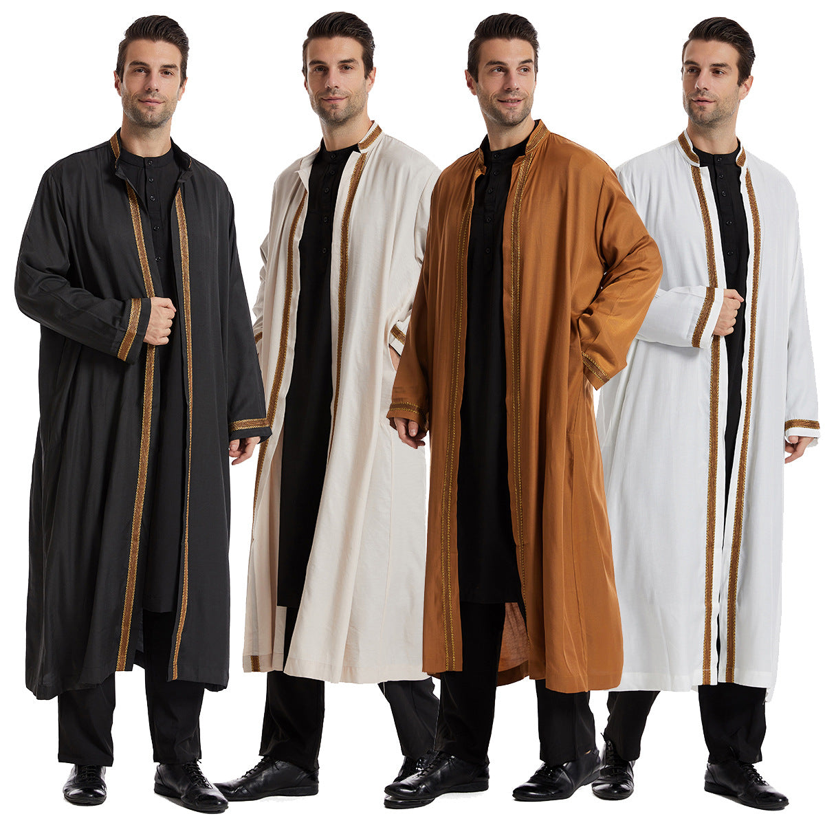 Men’s Embroidered Thobe/Jubba.