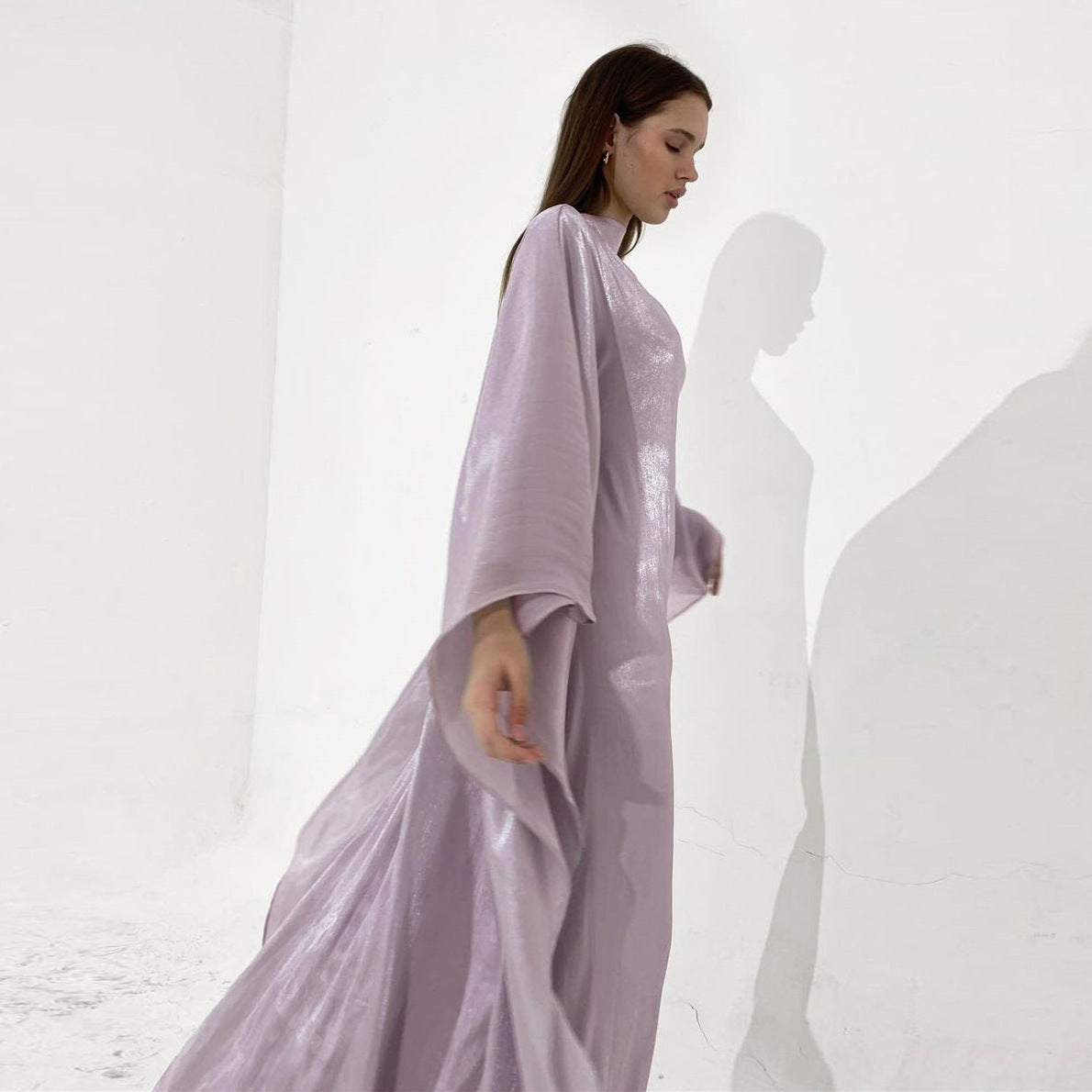 Women's Long Abaya Dress, Dubai Kaftan